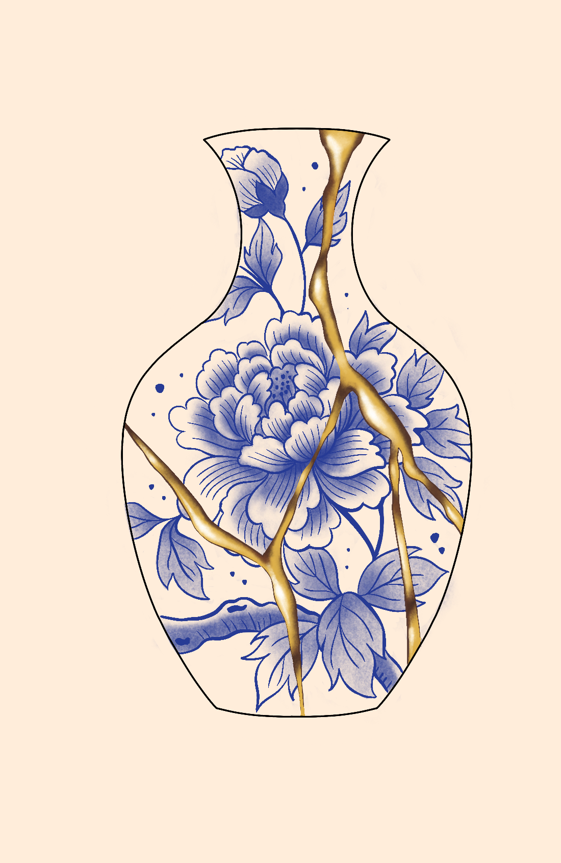 Kintsugi 2, flash de tatuagem